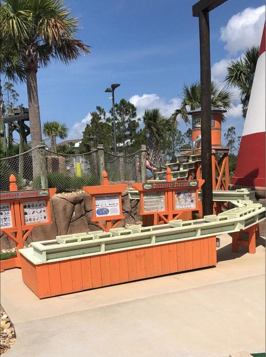 Discovery Mining Station at Beachside Mini Golf
